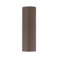 Brązowa tubka sufitowa z ozdobnym kloszem na GU10 do salonu 11028 TK Lighting
