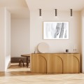 Wysoka tubka 24cm brązowy klosz do minimalistycznego salonu 11029 TK Lighting