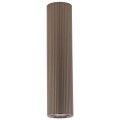 Wysoka tubka 24cm brązowy klosz do minimalistycznego salonu 11029 TK Lighting