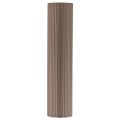Wysoka tubka 24cm brązowy klosz do minimalistycznego salonu 11029 TK Lighting