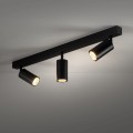 Czarna listwa ruchome reflektory AMIS nad wyspę kuchenną gu10  10634 TK Lighting
