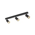 Czarna listwa ruchome reflektory AMIS nad wyspę kuchenną gu10  10634 TK Lighting