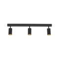 Czarna listwa ruchome reflektory AMIS nad wyspę kuchenną gu10  10634 TK Lighting