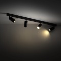 Lampa sufitowa z 4 reflektorkami 127cm możliwość regulacji kąta świecenia 10635 TK Lighting