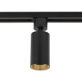 Reflektorek szynowy 1-fazowy z czarno złotym kloszem 10646 TK Lighting