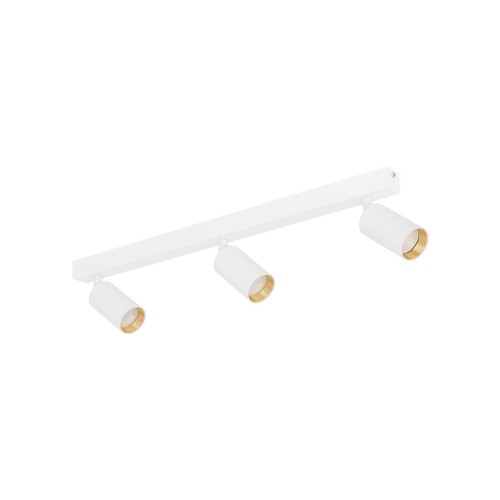 Listwa sufitowa z ruchomymi białymi reflektorkami nad stół 3xGU10 10796 TK Lighting