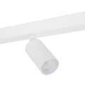 Lampa sufitowa AMIS ruchome spoty na GU10 białe, wymienne pierścienie 10797