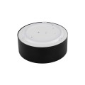Czarny plafon Ø30cm LIVO IP54 do łazienki, kuchni 2xE27 10984 TK Lighting