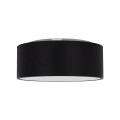 Czarny plafon Ø30cm LIVO IP54 do łazienki, kuchni 2xE27 10984 TK Lighting