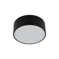 Czarny plafon Ø30cm LIVO IP54 do łazienki, kuchni 2xE27 10984 TK Lighting