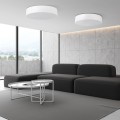 Duży biały plafon o średnicy 50cm do łazienki 4xE27 10987 TK Lighting