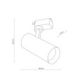 Reflektorek szynowy 1 obwodowy TRACER 20W LED CCT zmiana barwy 18180 TK Lighting