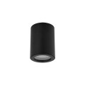 Spot natynkowy LIGNO czarna na GU10 aluminiowa do łazienki IP44 10933