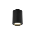 Spot natynkowy LIGNO czarna na GU10 aluminiowa do łazienki IP44 10933
