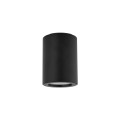 Spot natynkowy LIGNO czarna na GU10 aluminiowa do łazienki IP44 10933