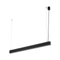 Lampa wisząca LUXE czarna pozioma na linkach LED CCT 18173 TK Lighting
