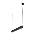 Lampa wisząca LUXE czarna pozioma na linkach LED CCT 18173 TK Lighting