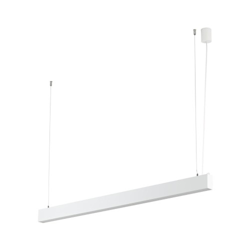 Biała podwieszana lampa liniowa biała LED nad blat stołu z regulacją barwy 18174 TK Lighting