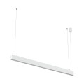 Biała podwieszana lampa liniowa biała LED nad blat stołu z regulacją barwy 18174 TK Lighting