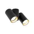 Podwójny spot sufitowy z ruchomymi reflektorkami AMIS 2xGU10 do przedpokoju 10974 TK Lighting