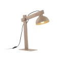 Lampka nocna z drewnianym ruchomym ramieniem do sypialni 16129 TK Lighting