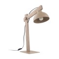 Lampka nocna z drewnianym ruchomym ramieniem do sypialni 16129 TK Lighting