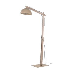 Klasyczna lampa stojąca 180cm drewniana do loftowych wnętrz 16130 TK Lighting