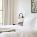 Kinkiet LAVA gwint G9 moc 8W styl glamour szklany klosz | brąz 11024 TK lighting