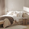Lampa wisząca LAVA gwint G9 moc 8W styl glamour szklany klosz | brąz 11025 TK lighting