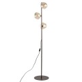 Lampa podłogowa LAVA gwint G9 moc 8W styl glamour szklany klosz | brąz 16150 TK lighting