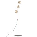 Lampa podłogowa LAVA gwint G9 moc 8W styl glamour szklany klosz | brąz 16150 TK lighting
