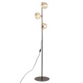 Lampa podłogowa LAVA gwint G9 moc 8W styl glamour szklany klosz | brąz 16150 TK lighting