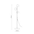 Lampa podłogowa LAVA gwint G9 moc 8W styl glamour szklany klosz | brąz 16150 TK lighting