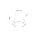 ŻARÓWKA GU10 MINI BLACK 18197 TK Lighting