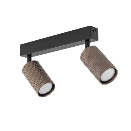Lampa sufitowa listwa z dwoma reflektorkami gwint GU10 do holu 16147 TK Lighting