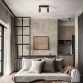 Lampa sufitowa listwa z dwoma reflektorkami gwint GU10 do holu 16147 TK Lighting