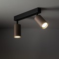 Lampa sufitowa listwa z dwoma reflektorkami gwint GU10 do holu 16147 TK Lighting