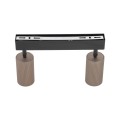 Lampa sufitowa listwa z dwoma reflektorkami gwint GU10 do holu 16147 TK Lighting