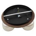 Sufitowa lampa do klasycznego salonu, szklane ryflowane klosze 11068 TK Lighting