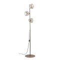 Podłogowa lampa stojąca z designerskimi szklanymi kloszami 16153 TK Lighting