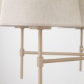 Lampa wisząca beżowa, lniane klosze do klasycznego salonu 11167 TK Lighting
