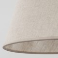 Lampa wisząca beżowa, lniane klosze do klasycznego salonu 11167 TK Lighting