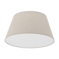 Nowoczesna lampa sufitowa plafon beżowy lniany klosz, do salonu 11075 TK Lighting
