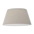 Nowoczesna lampa sufitowa plafon beżowy lniany klosz, do salonu 11075 TK Lighting