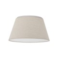 Okrągła lampa sufitowa Ø38 z lnianym kloszem do sypialni 11076 TK Lighting
