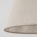 Klasyczna lampa wisząca, sześć klasycznych lnianych abażurów 11072 TK Lighting