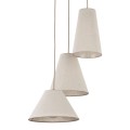 Klasyczna lampa wisząca z trzema stożkowymi abażurami 11203 TK Lighting