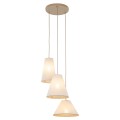 Klasyczna lampa wisząca z trzema stożkowymi abażurami 11203 TK Lighting