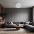 Sufitowa lampa biała z materiałowym kloszem do salonu 11204 TK Lighting