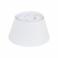 Sufitowa lampa biała z materiałowym kloszem do salonu 11204 TK Lighting